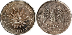 MEXICO. Chihuahua. Peso, 1915-Cha FM. PCGS EF-40.
KM-619. Army of the North issue.

Estimate: $150.00- $300.00