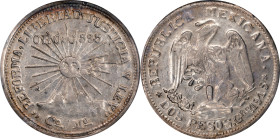 MEXICO. Guerrero. Campo Morado. 2 Pesos, 1915-Co Mo. PCGS AU-53.
KM-660.

Estimate: $100.00- $200.00