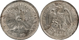 MEXICO. Guerrero. Campo Morado. 2 Pesos, 1915-Co Mo. PCGS Genuine--Tooled, AU Details.
KM-660.

Estimate: $60.00- $100.00