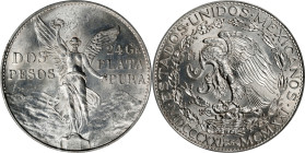 MEXICO. 2 Pesos, 1921-Mo. Mexico City Mint. PCGS MS-63.
KM-462.

Estimate: $200.00- $300.00