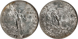 MEXICO. 2 Peso, 1921-Mo. Mexico City Mint. PCGS AU-58.
KM-462.
From the Helena Collection.

Estimate: $100.00- $200.00