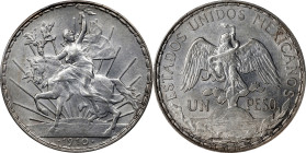 MEXICO. Peso, 1910. Mexico City Mint. PCGS MS-62.
KM-453.
From the Helena Collection.

Estimate: $200.00- $300.00