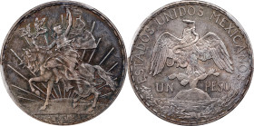 MEXICO. Peso, 1912. Mexico City Mint. PCGS AU-58.
KM-453.
From the Helena Collection.

Estimate: $100.00- $200.00