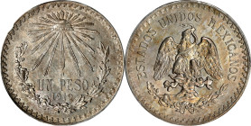 MEXICO. Peso, 1919-M. Mexico City Mint. PCGS MS-63.
KM-454.

Estimate: $300.00- $500.00