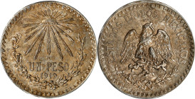 MEXICO. Peso, 1919-M. Mexico City Mint. PCGS AU-58.
KM-454.

Estimate: $100.00- $150.00