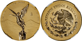 MEXICO. 1/2 Onza, 2018. Mexico City Mint. NGC REVERSE PROOF-69.
KM-Unlisted. AGW: 0.50 oxz.

Estimate: $900.00- $1200.00