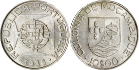 MOZAMBIQUE. 10 Escudos, 1936. Lisbon Mint. PCGS MS-64.
KM-67; Gomes-25.01.

Estimate: $100.00- $150.00