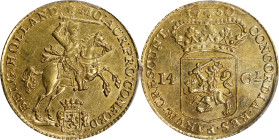 NETHERLANDS. Holland. 14 Gulden, 1750. PCGS Genuine--Mount Removed, AU Details.
Fr-253; KM-97; Delm-782.

Estimate: $500.00- $700.00