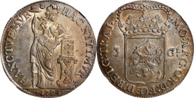 NETHERLANDS. Utrecht. 3 Gulden, 1794. NGC AU-58.
Dav-1852; KM-117.

Estimate: $150.00- $300.00
