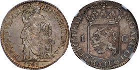 NETHERLANDS. Utrecht. Gulden, 1765. NGC MS-64.
KM-102.3.

Estimate: $150.00- $300.00