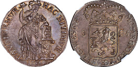 NETHERLANDS. West Friesland. 3 Gulden, 1794. Enkhuizen Mint. NGC MS-62.
Dav-1853; KM-141.2.

Estimate: $500.00- $750.00