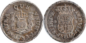 PERU. 1/2 Real, 1753/2-LM J. Lima Mint. Ferdinand VI. PCGS AU-55.
KM-51; Cal-51.

Estimate: $100.00- $200.00