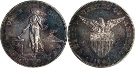PHILIPPINES. Peso, 1904. Philadelphia Mint. PCGS PROOF-62.
KM-168; Allen-16.03. Mintage: 1,355.

Estimate: $700.00- $1000.00
