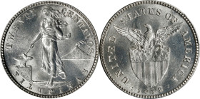 PHILIPPINES. 20 Centavos, 1918-S. San Francisco Mint. PCGS MS-64.
KM-170; Allen-11.14.

Estimate: $400.00- $600.00