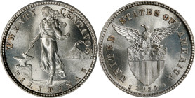 PHILIPPINES. 20 Centavos, 1919-S. San Francisco Mint. PCGS MS-64.
KM-170; Allen-11.15.

Estimate: $300.00- $400.00