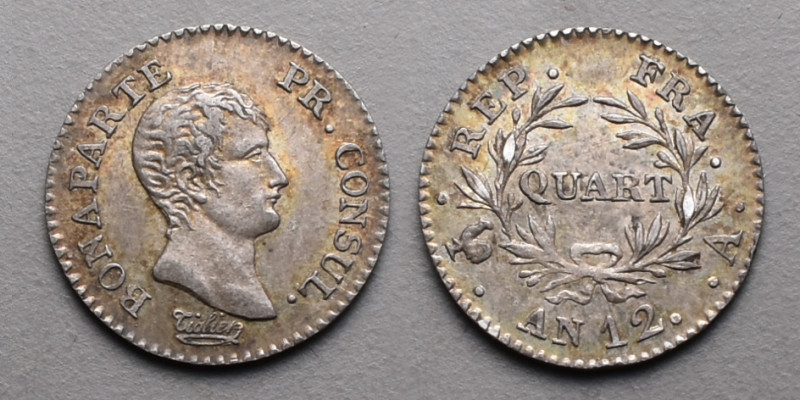 19e et 20e siècles, le systéme décimal > Bonaparte Ier Consul (1802 - 1804) 1/4 ...