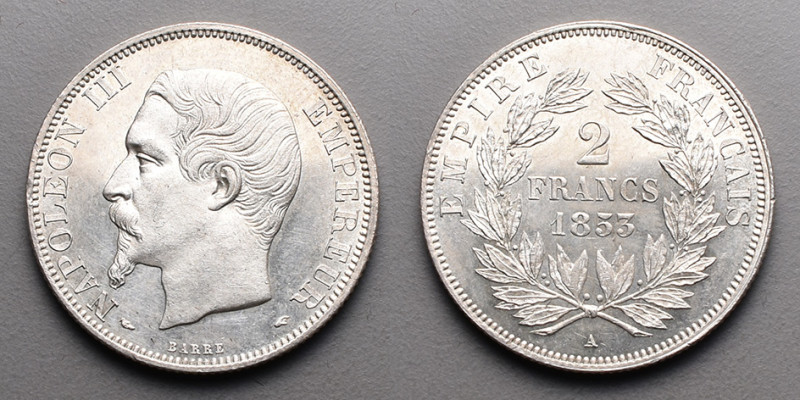 19e et 20e siècles, le systéme décimal > Second Empire Napoléon III (1853-1870)
...