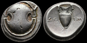 BOEOTIA. THEBES. AR STATER