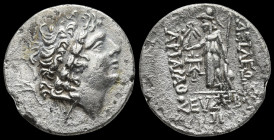KINGS OF CAPPADOCIA, ARIARATHES IX EUSEBES PHILOPATOR AR DRACHM.