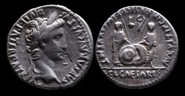 ANCIENT ROMAN IMPERIAL AR DENARIUS AUGUSTUS