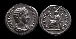 ANCIENT ROMAN IMPERIAL AR DENARIUS JULIA MAMAEA
