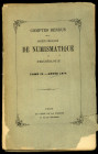 ZEITSCHRIFTEN und PERIODICA. 
DE NUMISMATIQUE et D'ARCHEOLOGIE. Tome II 1870, III 1872, IV 1873 472 S., 291 S., 340 S. . 

unbeschnitten III