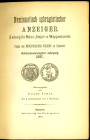ZEITSCHRIFTEN und PERIODICA. 
NUMISMATISCH(ER) (SPHRAGISTISCHER) Anzeiger, Hann. Jg. 1-29, 1870-1898. (Zeitschrift komplett, in 17&nbsp;Bänden, in di...