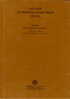 ANTIKE. 
SYLLOGE NUMMORUM GRAECORUM (SNG) (Grosse öffentliche Sammlungen). 
ITALIA, CIVICHE RACCOLTE NUMISMATICHE MILANO. Vol. XIII Aegyptus 2. Octa...