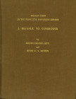 ANTIKE. 
Römer. 
LEVY / BASTIEN. Roman Coins in the Princetown University Library. Vol I: Republic to Commodus. 192 S., 28 Tf. Wetteren 1985. L16461...