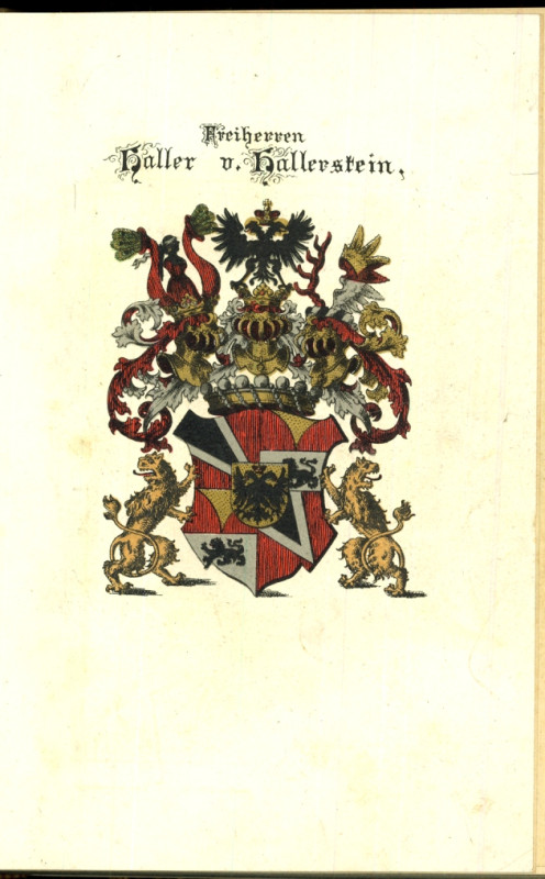 FRÄNKISCHER KREIS. 
IMHOFF, Wilhelm von. Genealogisches Handbuch der zur Zeit l...