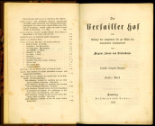 FRANKREICH. 
FRANKREICH Königreich. 
CRUSENSTOLPE, Magnus von. Der Versailler Hof 4 Doppelbände, o. Abb., Hamburg 1855 - 1860. . 

Halbleder, II