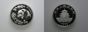 China. 
Volksrepublik. 
Panda 5 Yuan = 1/2 ounce 1998. KM&nbsp;1124. . 

Proof