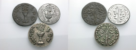 Thematische Medaillen. 
RELIGION. Lot von 3 Görlitzer Schekeln aus Zinn oder Weissmetall. 30 bis 35 mm. 3 Stück.. 

Sehr schön, vorzüglich