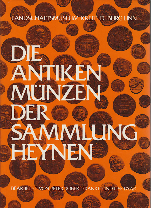 Antike Numismatik. 
FRANKE, P. R./PAAR, I. Die antiken Münzen der Sammlung Heyn...
