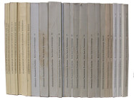 Zeitschriften. 
SCHWEIZERISCHE NUMISMATISCHE RUNDSCHAU. Bd. 43/1963-49/1970, 50/1971-62/1983, 72/1993-74/1995. 24 Bde. Dazu:- C. WEBER-HUG, Die Gesch...