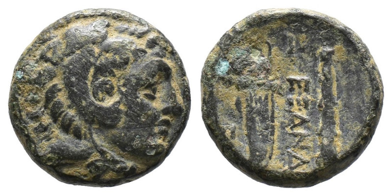 (Bronze, 5.68g 17mm)KINGS OF MACEDON, Alexander III 'the Great' (Circa 336-323 B...