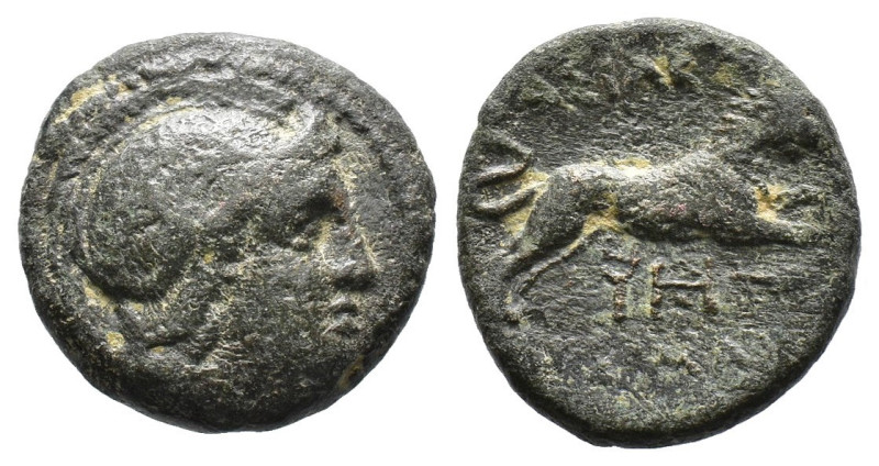 (Bronze, 5.01g 18mm)KINGS OF THRACE, Lysimacheia, Lysimachos (Circa 305-281 BC)
...