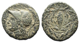 (Bronze, 4.86g 18mm) AIOLIS, Elaia. After 340 BC. AE
