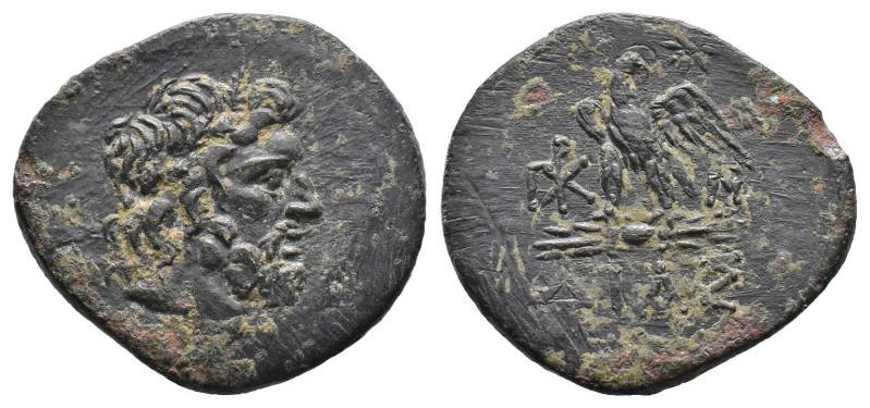 (Bronze, 6.28g BITHYNIA, DiaTime of Mithradates VI Eupator (ca 85-65 BC) AE
Lau...