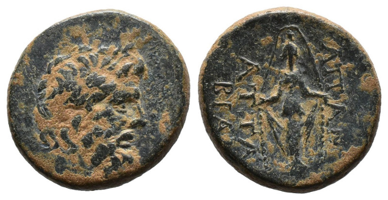 (Bronze, 8.70g 21mm) Phrygia, Amorion Æ19. 2nd-1st centuries. Klear, magistrate....