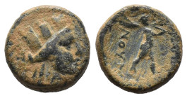 (Bronze, 4.26g 15mm)PHRYGIA. Apameia (Circa 88-48 BC). AE