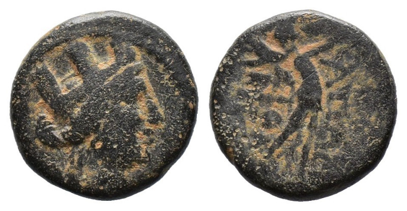 (Bronze, 3.36g 15mm)PHRYGIA. Apameia (Circa 88-48 BC). AE