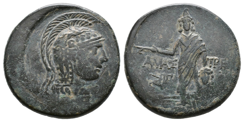 (Bronze, 19.60g 30mm)PAPHLAGONIA - AMASTRIS Bronze, (GB, Æ 31) c. 120-63 AC. Pap...