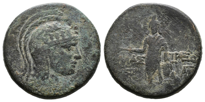 (Bronze, 18.31g 30mm)PAPHLAGONIA - AMASTRIS Bronze, (GB, Æ 31) c. 120-63 AC. Pap...