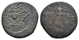 (Bronze, 7.14g 22mm)PAPHLAGONIA - AMASTRIS
Type : Tetrachalque 
Date : c. 105-90 AC. 
Mint name / Town : Amastris, Paphlagonie