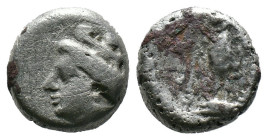 (Silver, 3.66g 14mm)PONTOS. Amisos (as Peiraieos). Siglos (Circa 435-370 BC). Contemporary imitation of uncertain magistrate. Obv: Head of Hera left, ...