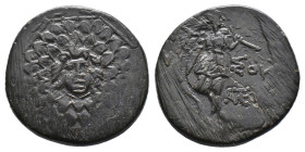 (Bronze, 7.55g 23mm)PONTOS. Amisos. Ae (Circa 85-65 BC).