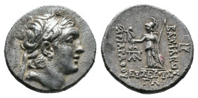 (Silver, 4.13g 17mm)CAPPADOCIAN KINGDOM - ARIARATHES V EUSEBES PHILOPATOR Drachme c. 130-129 AC. Eusebeia, Cappadoce R1 silver