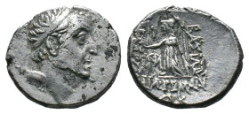 (Silver, 3.66g 17mm)Ariobarzanes I. Philorhomaios 96-63 v. Chr. Drachme