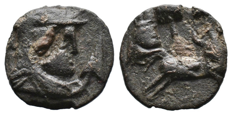 (Bronze, 4.18g 19mm)KINGS of CAPPADOCIA. Ariaramnes. Circa 280-230 BC. Æ . Head ...